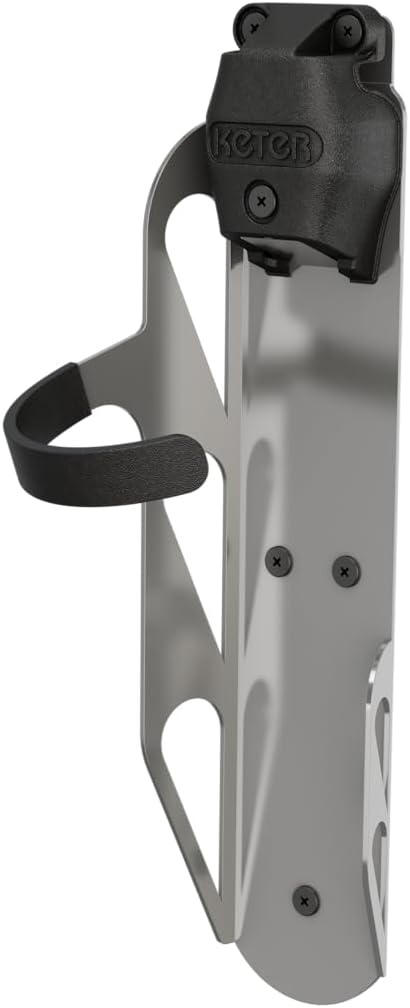 image:imageKeter Bike Rack Garage and Shed Wall Mount Bike Hanger Ideal Easily Hang and Detach Vertical System