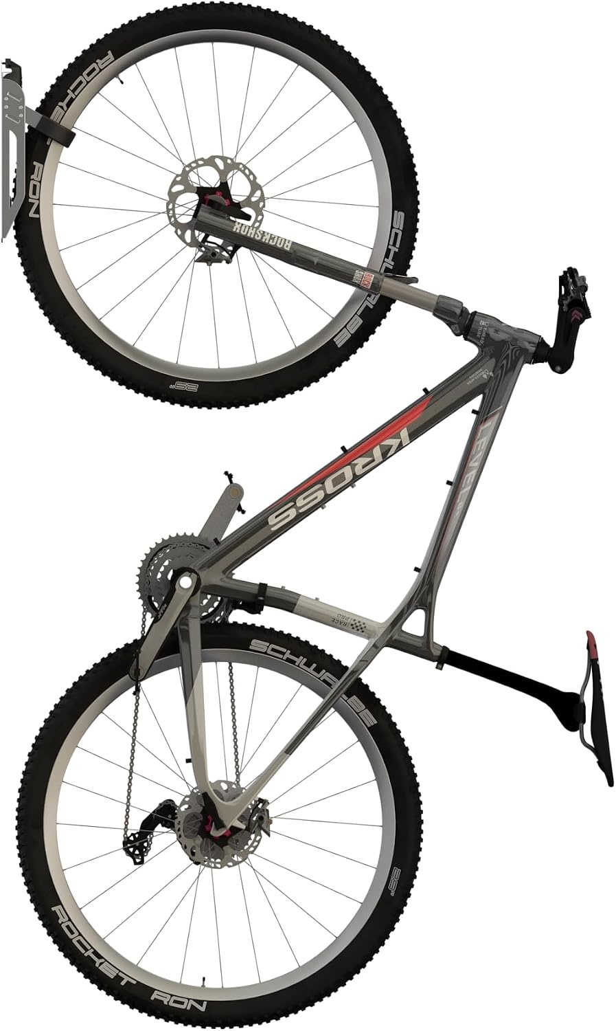 image:imageKeter Bike Rack Garage and Shed Wall Mount Bike Hanger Ideal Easily Hang and Detach Vertical System