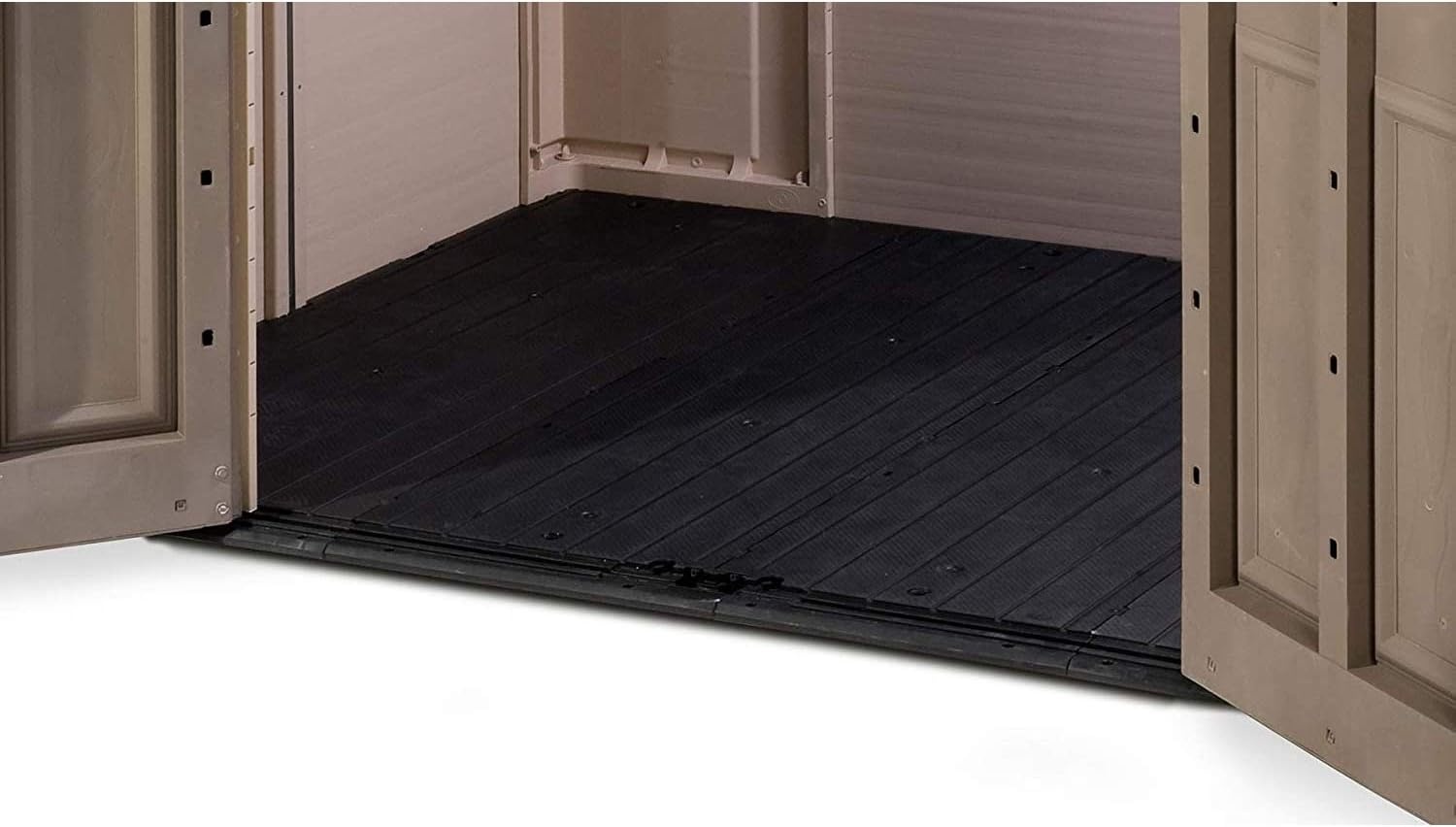image:imageKeter Factor 6x6 Large Resin Outdoor Storage Shed for Patio Furniture Lawn Mower and Bike Storage