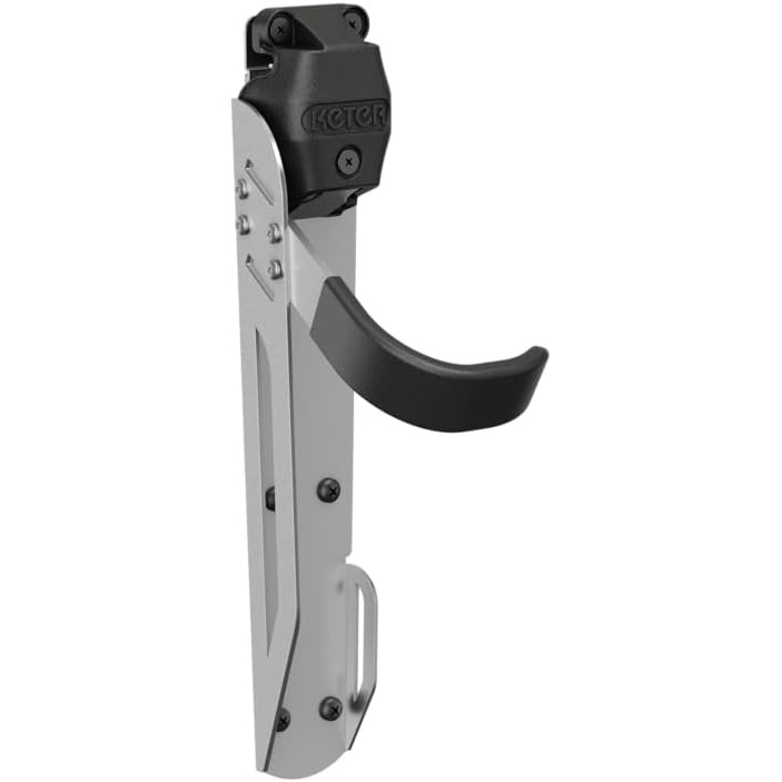 image:imageKeter Bike Rack Garage and Shed Wall Mount Bike Hanger Ideal Easily Hang and Detach Vertical System