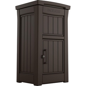 image:imageKeter Delivery Box for Porch with Lockable Secure Storage Compartment to Keep Packages Safe One Size Brown