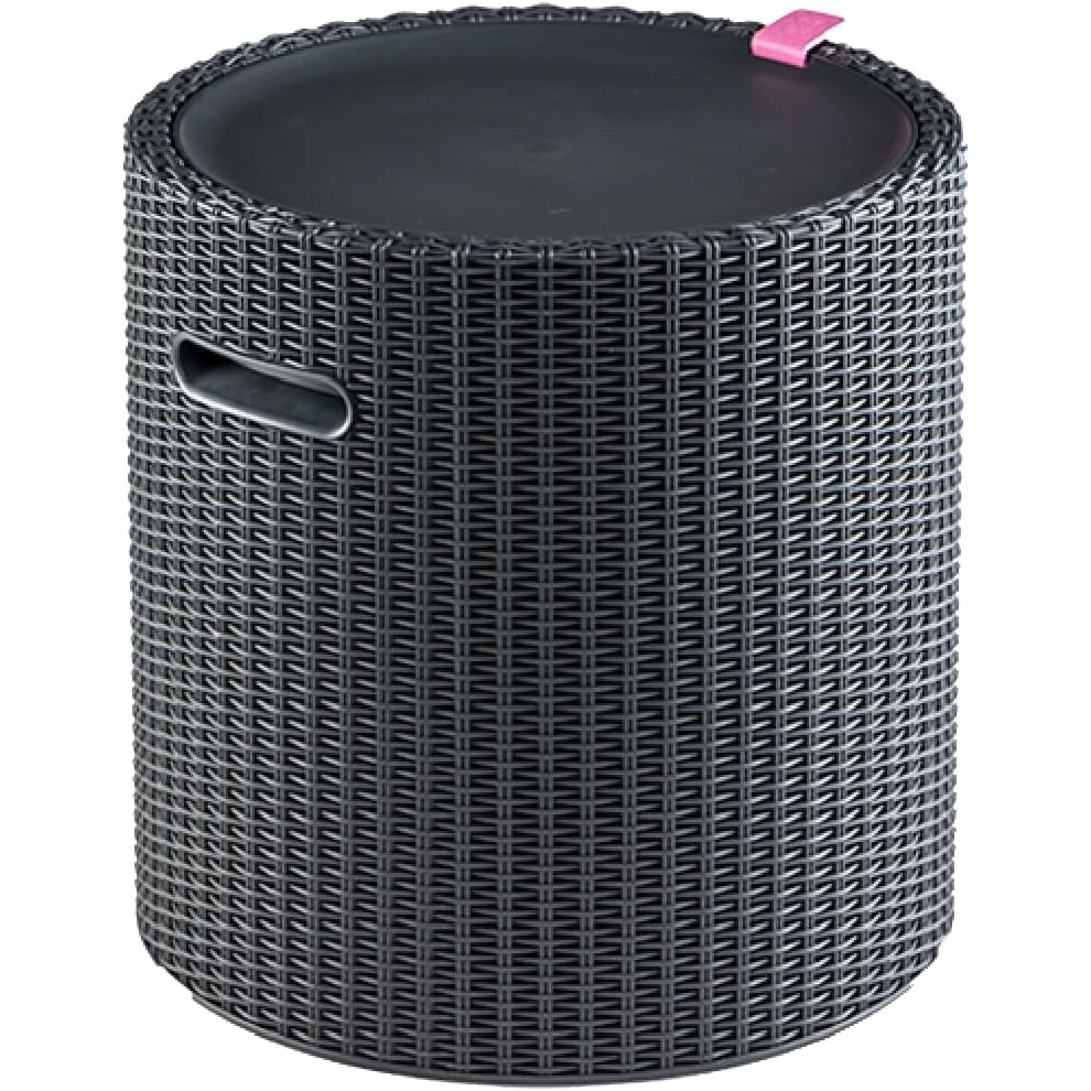 image:imageKeter Cool Side Table Cooler 3 in 1 Outdoor Patio Table and Ice Chest Storage Ideal Hot Tub Table Decor and Outdoor Patio Bar Portable Bar CappuccinoGraphite