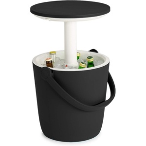 image:imageKeter Go Bar 42 Gallon Portable Beer and Wine Cooler with Handle and Pop Up Outdoor Table Perfect for Your Patio Picnic and Beach Accessories GraphiteGraphite